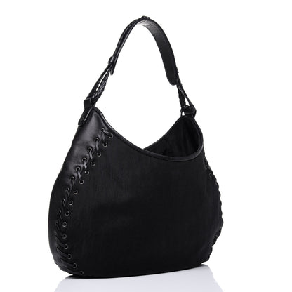 Christian Dior Monogram Ethnic Hobo Black 3 of 16