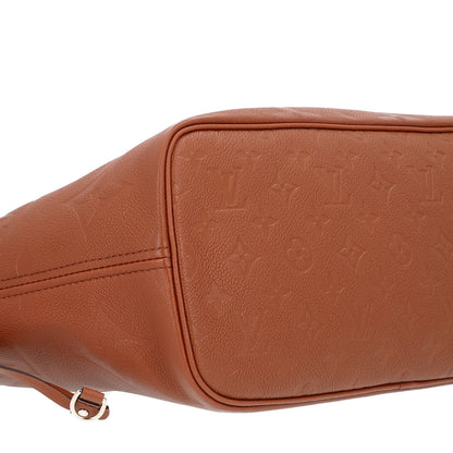 Louis Vuitton Empreinte Monogram Giant Neverfull MM Cognac 9 of 10