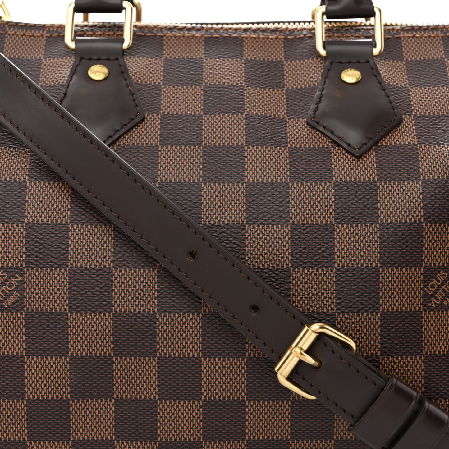 Damier Ebene Speedy Bandouliere 25