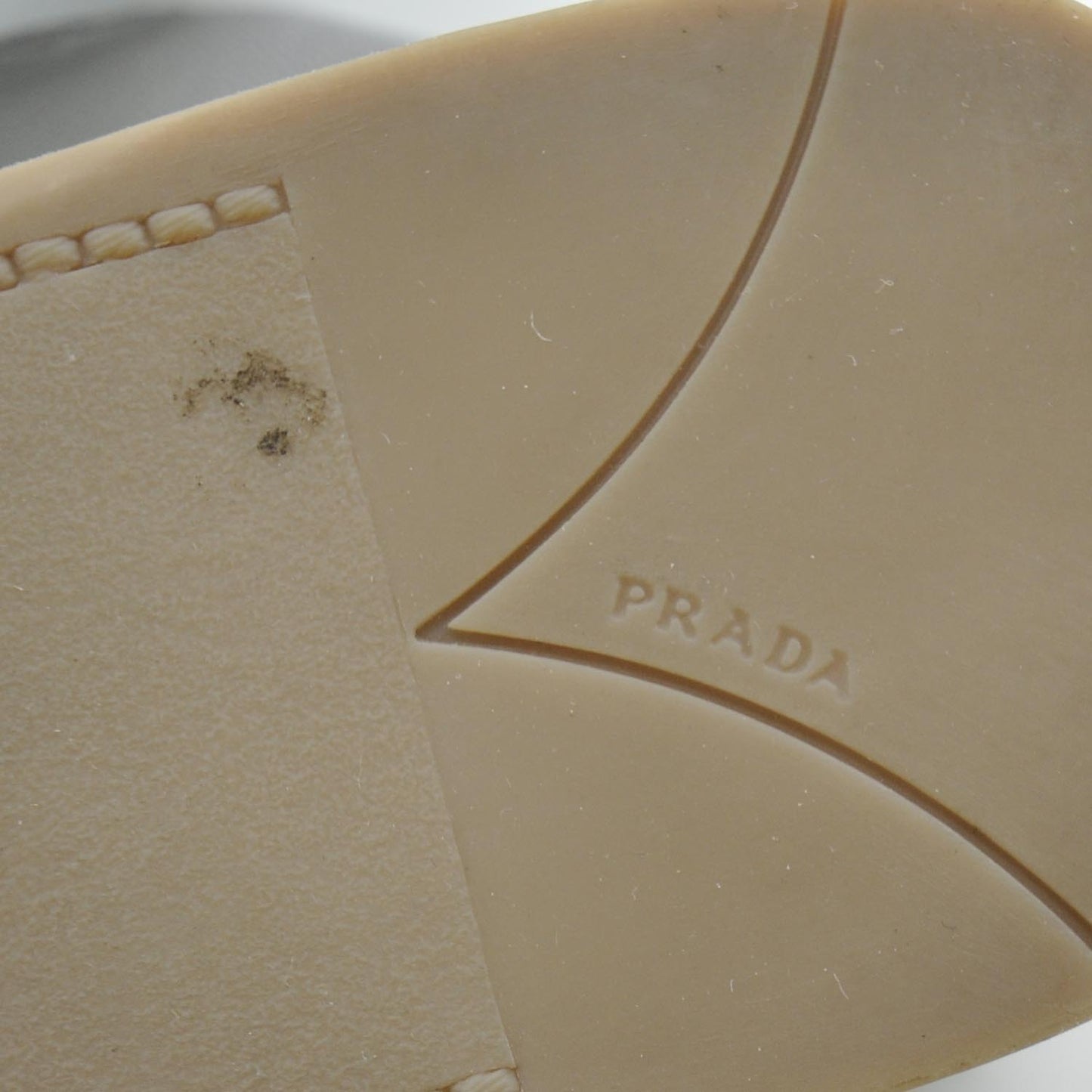 Leather Espadrille Platform Shoes 36 Blue