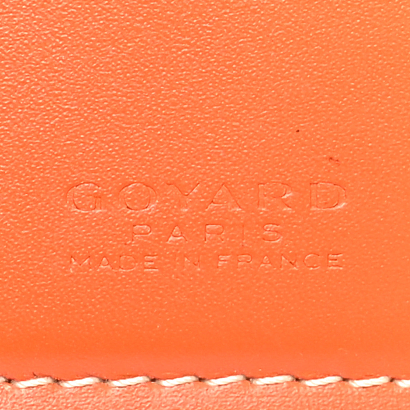 Goyard Goyardine Saint Pierre Card Holder Orange 7 of 9