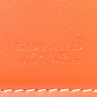 Goyard Goyardine Saint Pierre Card Holder Orange 7 of 9