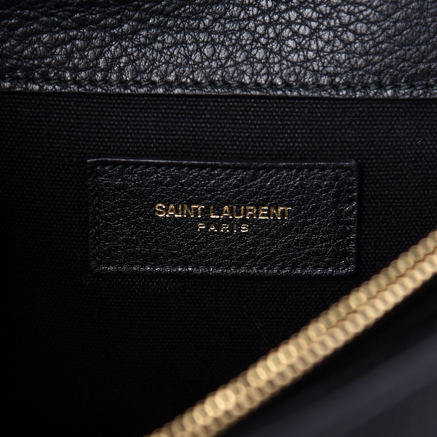 Calfskin Canvas Medium Muse Two Black