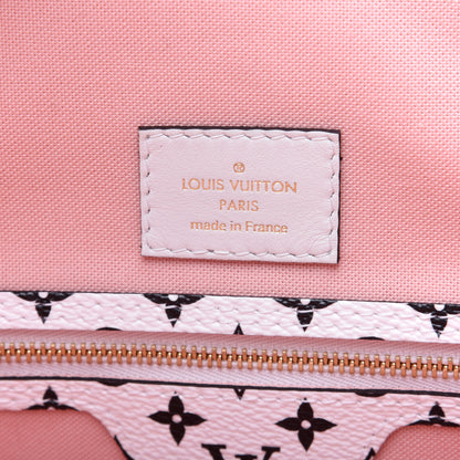 Louis Vuitton Monogram Giant Neverfull MM Rouge 10 of 11