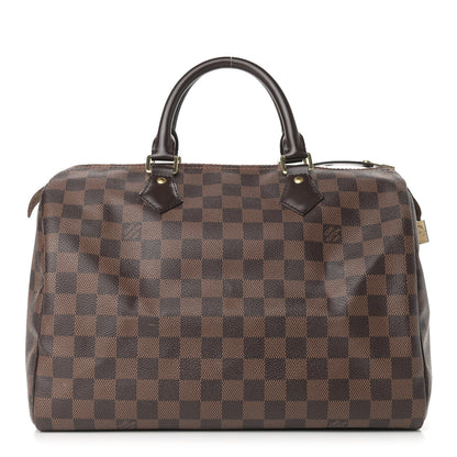 Louis Vuitton Damier Ebene Speedy 30 1 of 18