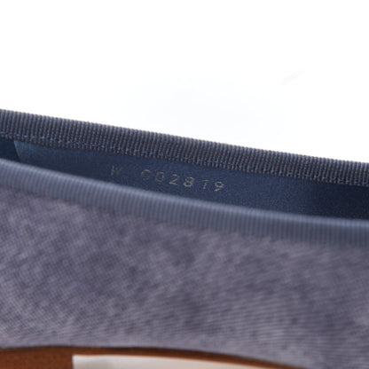 Chanel Satin Denim Goatskin CC Cap Toe Ballerina Flats 35 Blue 18 of 32