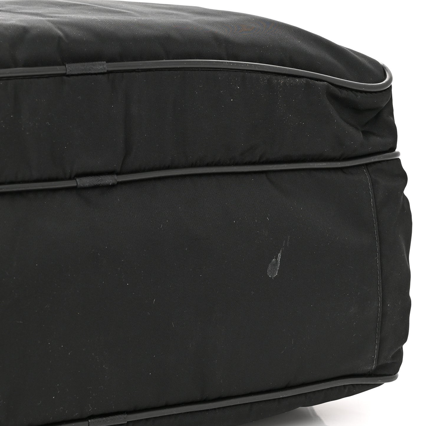 Tessuto Nylon Travel Briefcase Black