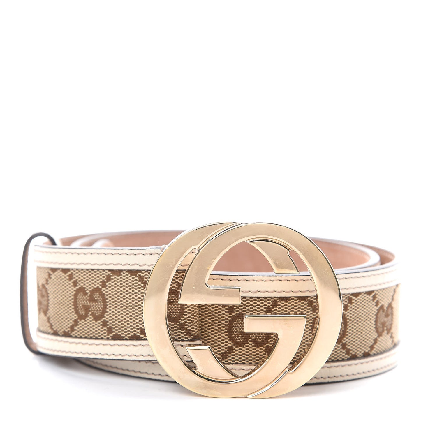 Monogram Interlocking G Belt 80 32 Off White