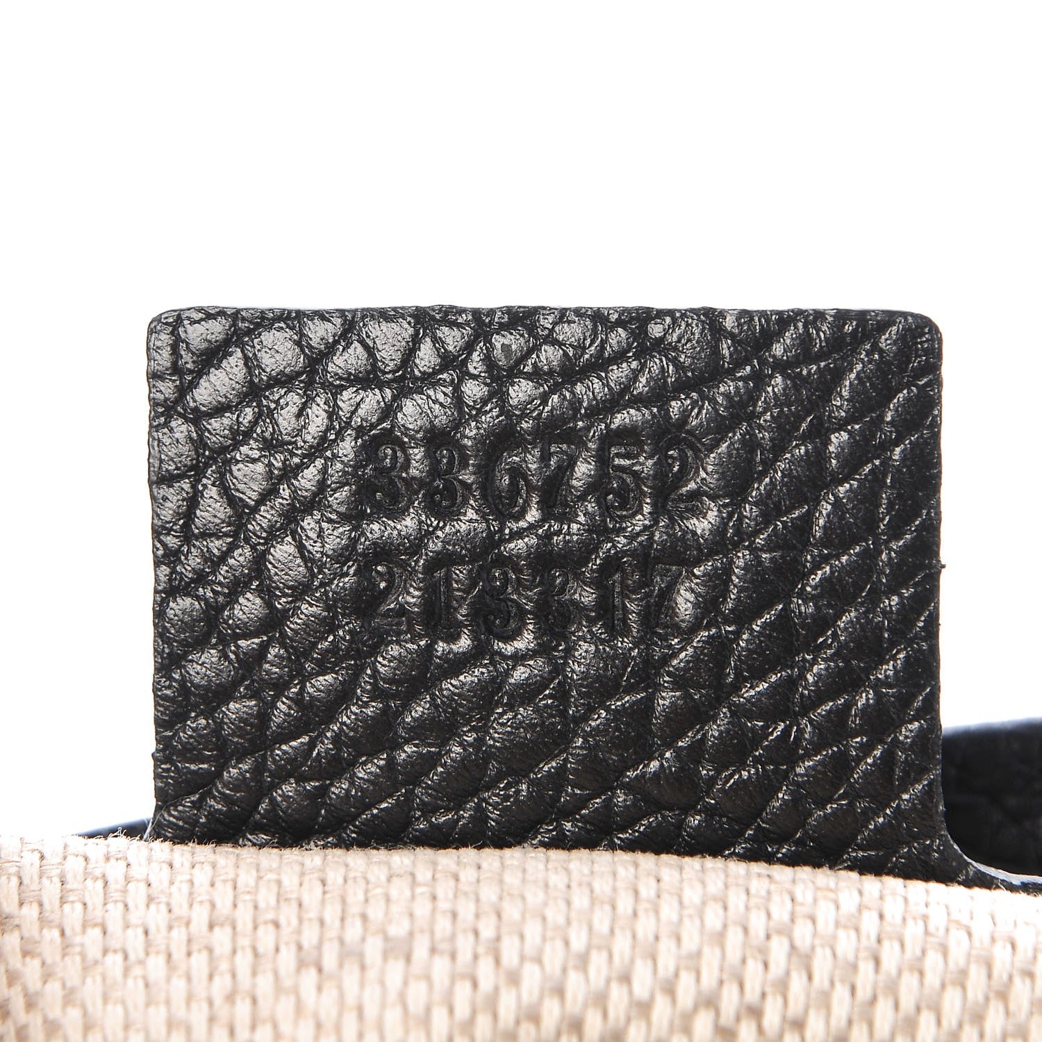 Gucci Pebbled Calfskin Medium Soho Flap Crossbody Black 8 of 8