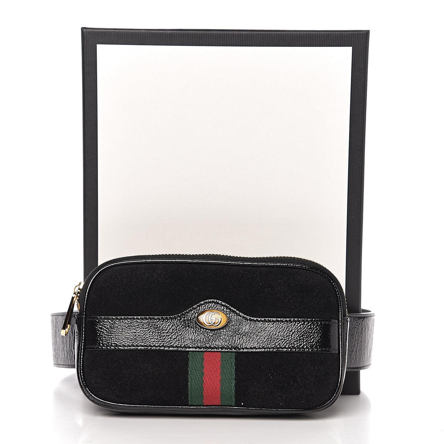 Gucci Suede Patent Ophidia Belted iPhone Case 75 30 Black 9 of 9