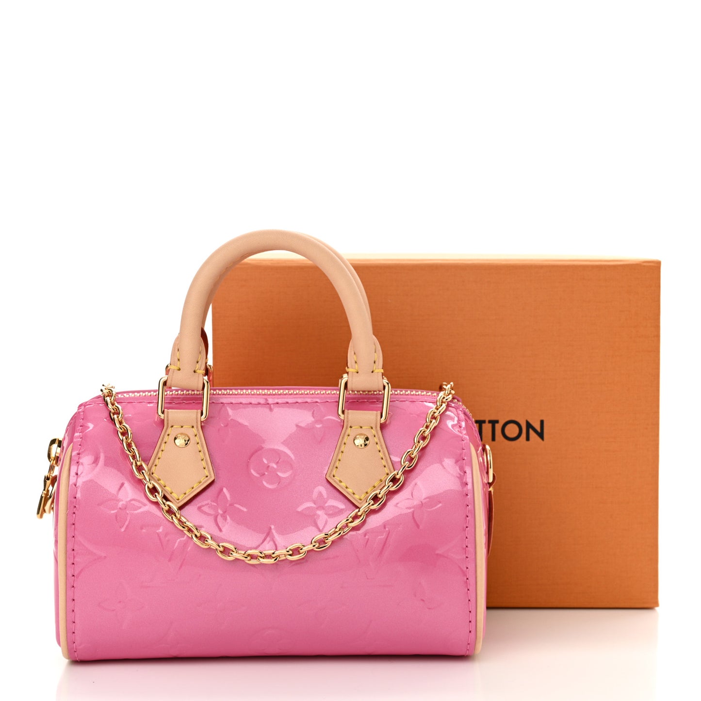 Vernis Monogram Nano Speedy Neon Pink