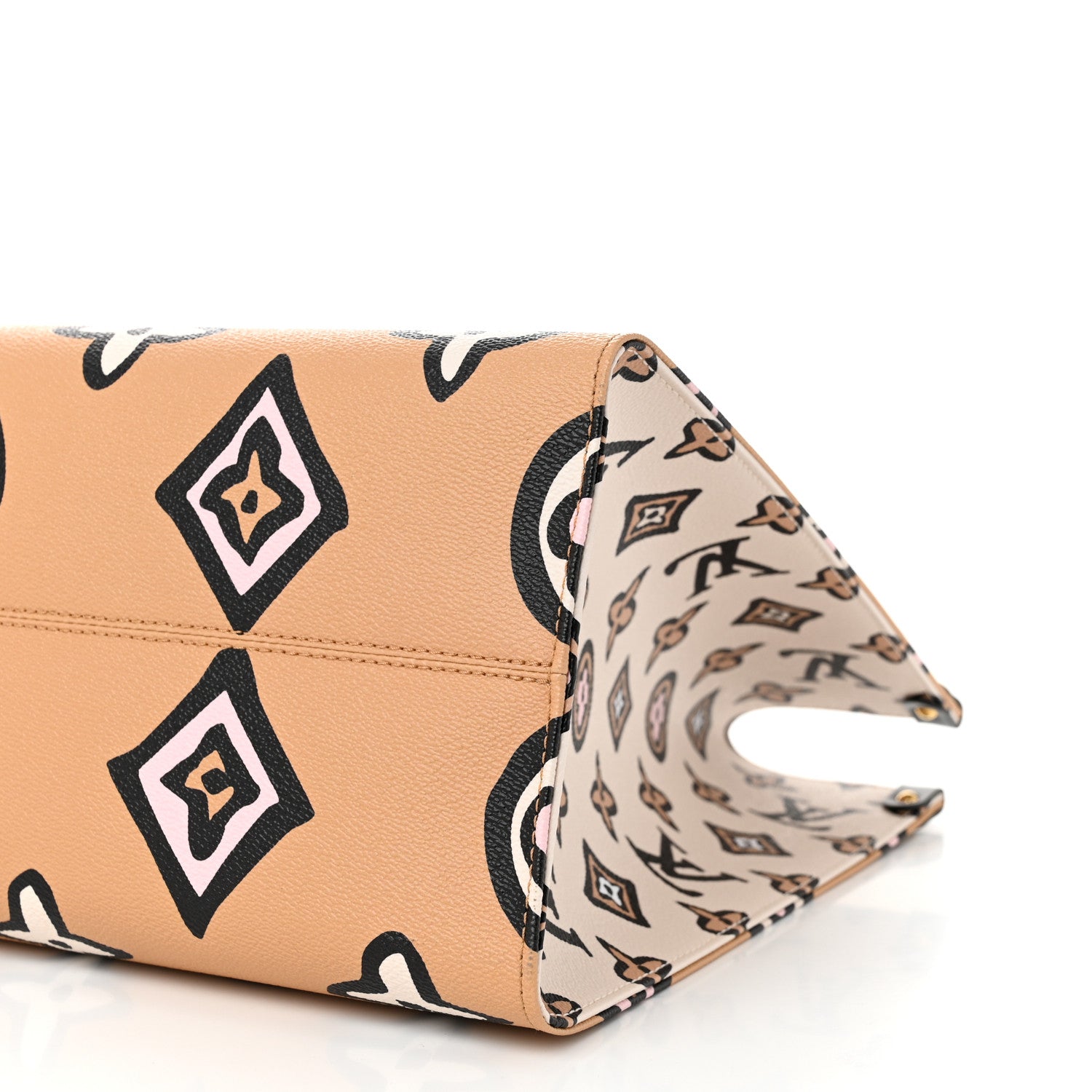 Louis Vuitton Monogram Giant Wild At Heart Onthego GM Arizona 9 of 9