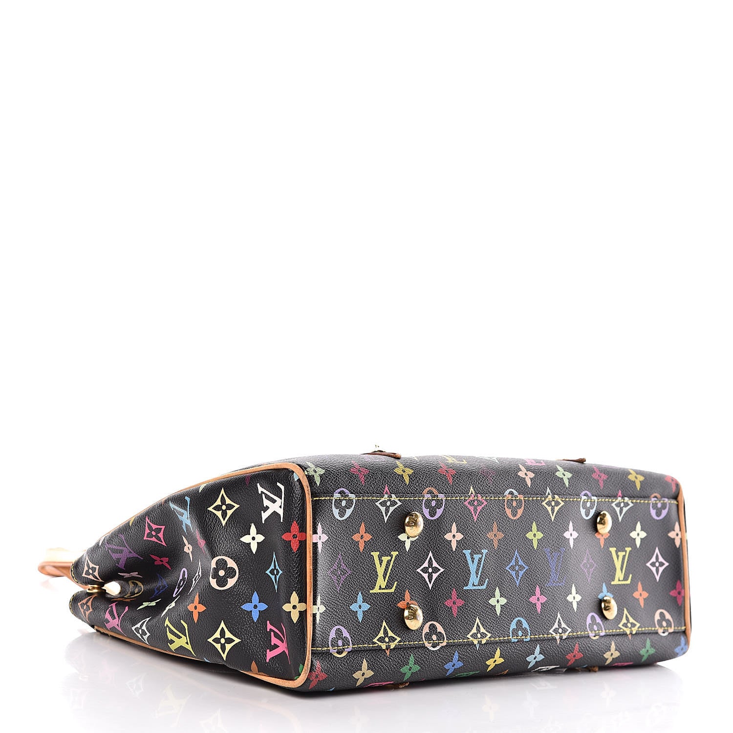 Louis Vuitton Monogram Multicolor Aurelia MM Black 4 of 19