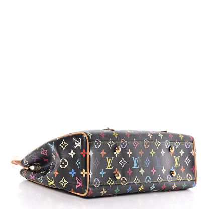 Louis Vuitton Monogram Multicolor Aurelia MM Black 4 of 19