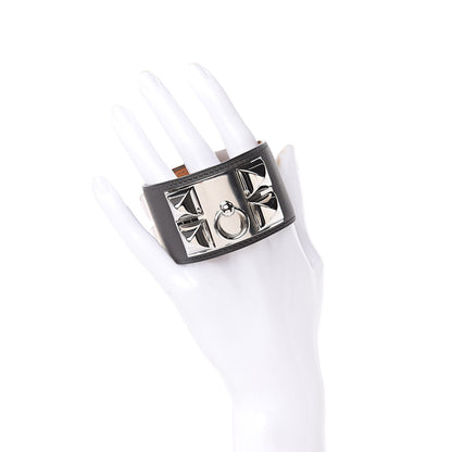 Hermes Swift Collier de Chien CDC Bracelet S Graphite 2 of 7