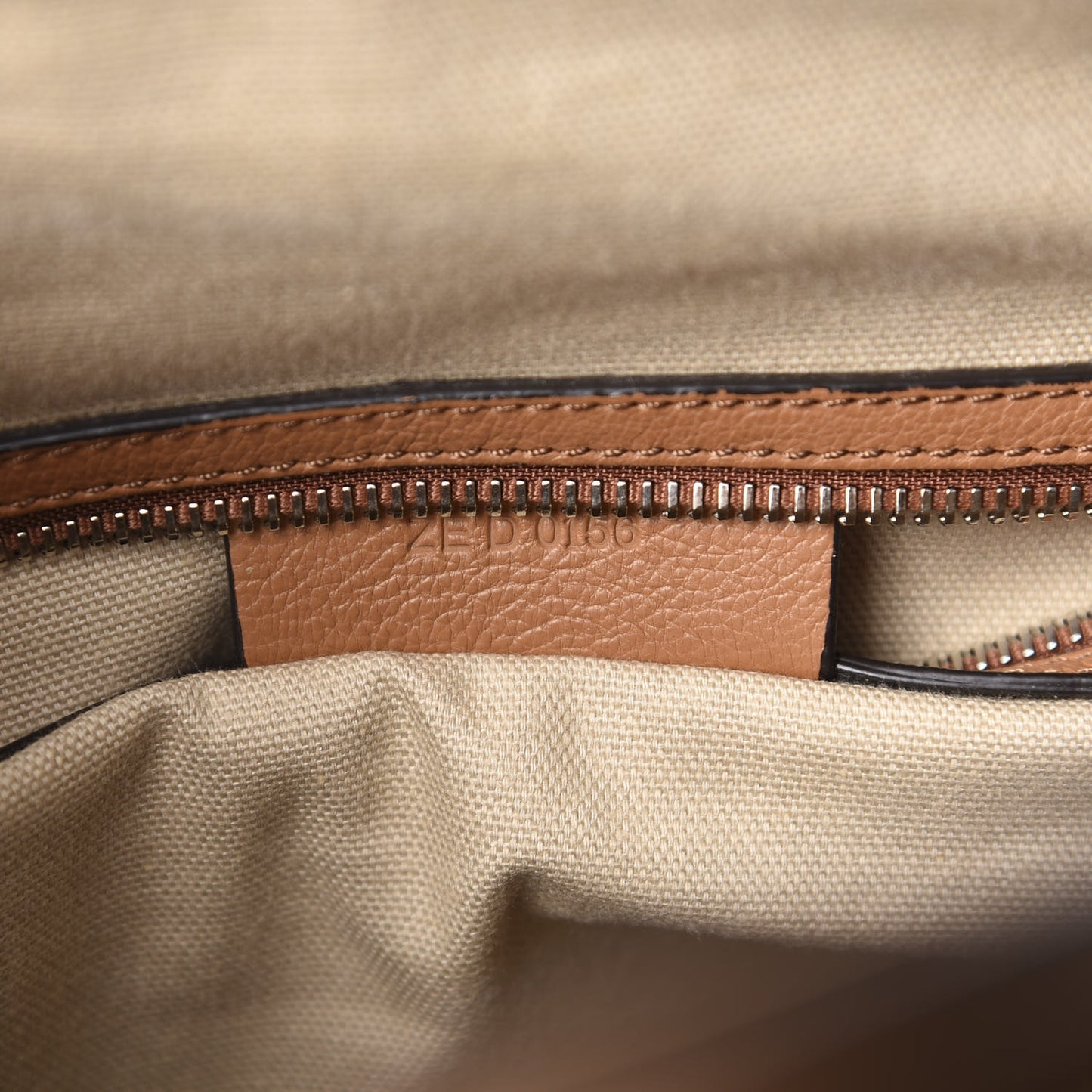 Sugar Goatskin Small Antigona Caramel