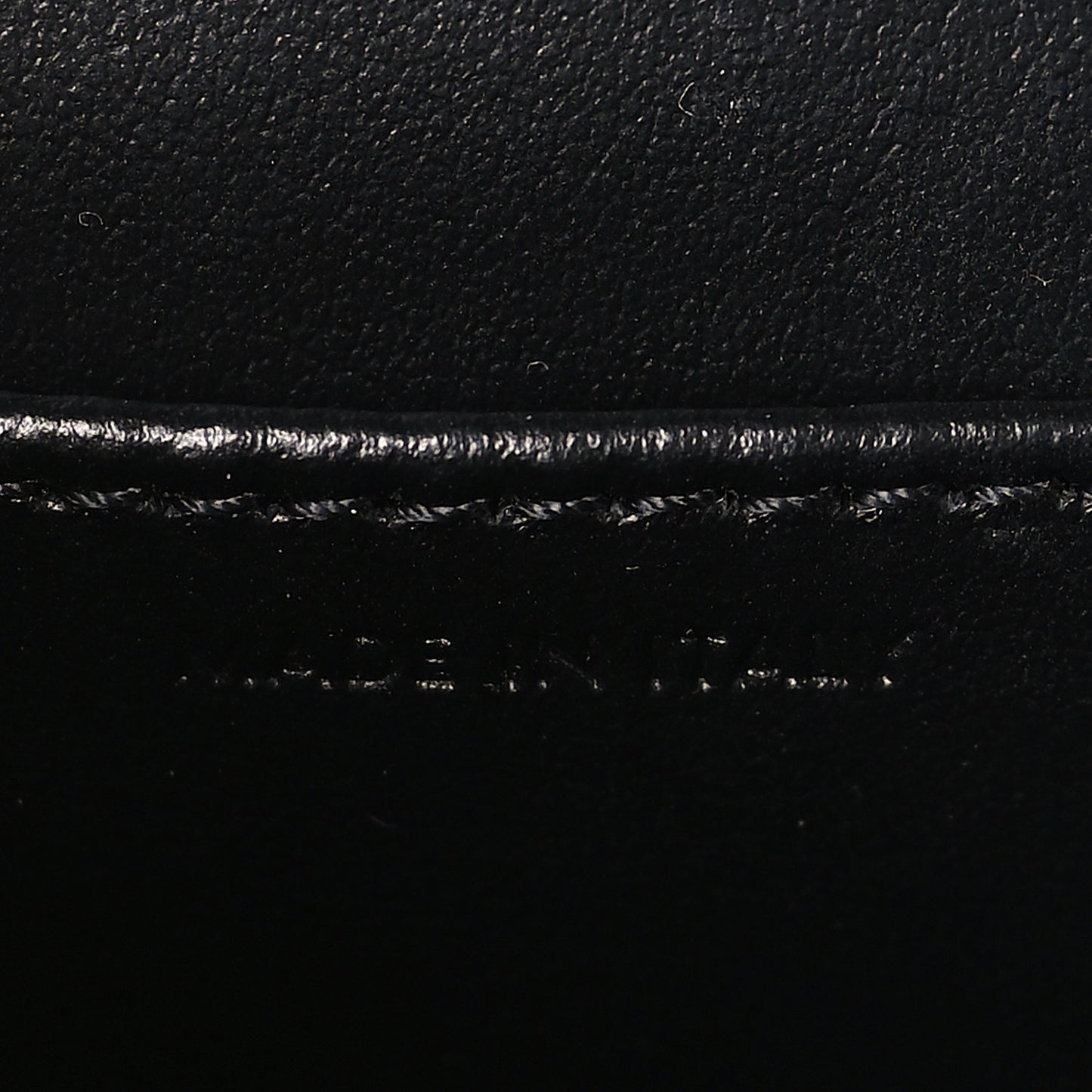 Shiny Calfskin Mini Triomphe Black