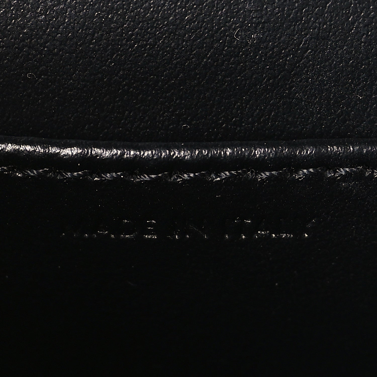Celine Shiny Calfskin Mini Triomphe Black 6 of 9