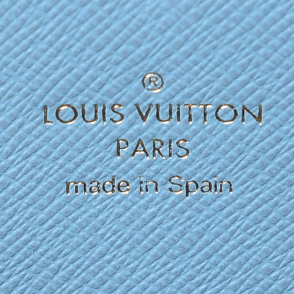 Louis Vuitton Damier Ebene 2017 Christmas Animation Clemence Wallet 6 of 8