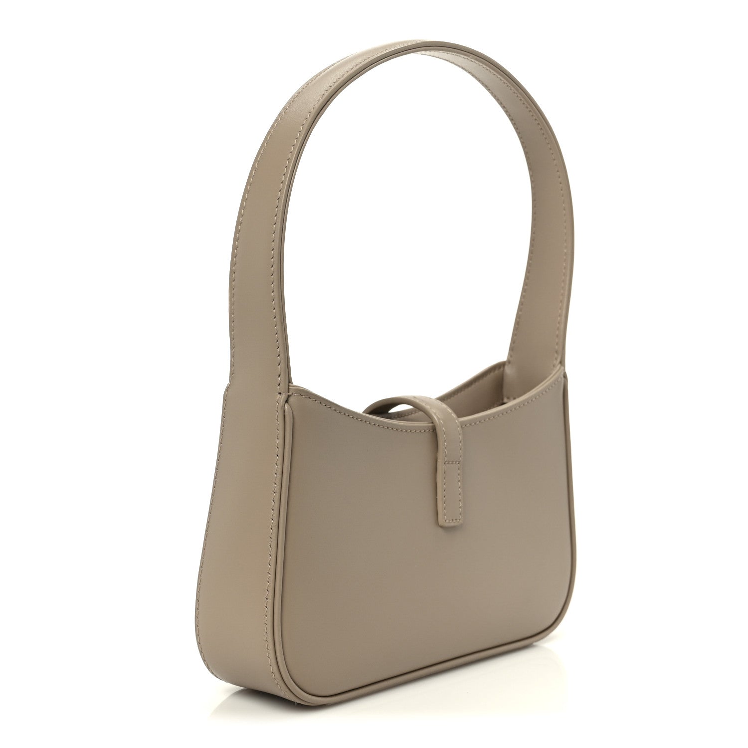 Saint Laurent Vegetable Le 5 A 7 Mini Hobo Dark Beige 3 of 10