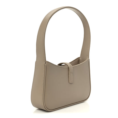 Saint Laurent Vegetable Le 5 A 7 Mini Hobo Dark Beige 3 of 10