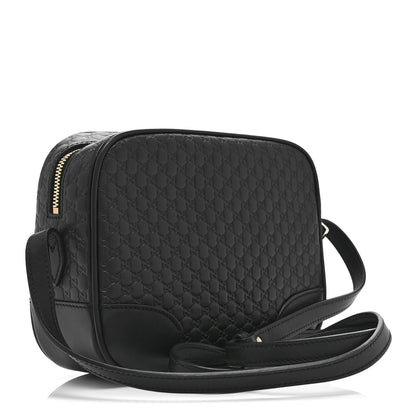 Gucci Microguccissima Mini Bree Messenger Bag Black 3 of 11