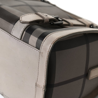 Burberry Smoked Check Small Chester Bowling Bag Trench 11 of 13
