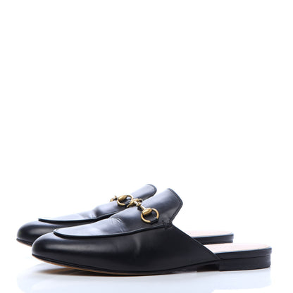 Gucci Calfskin Womens Princetown Slippers 39 Black 3 of 9