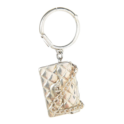 Chanel Quilted Flap Keychain 1 of 3
