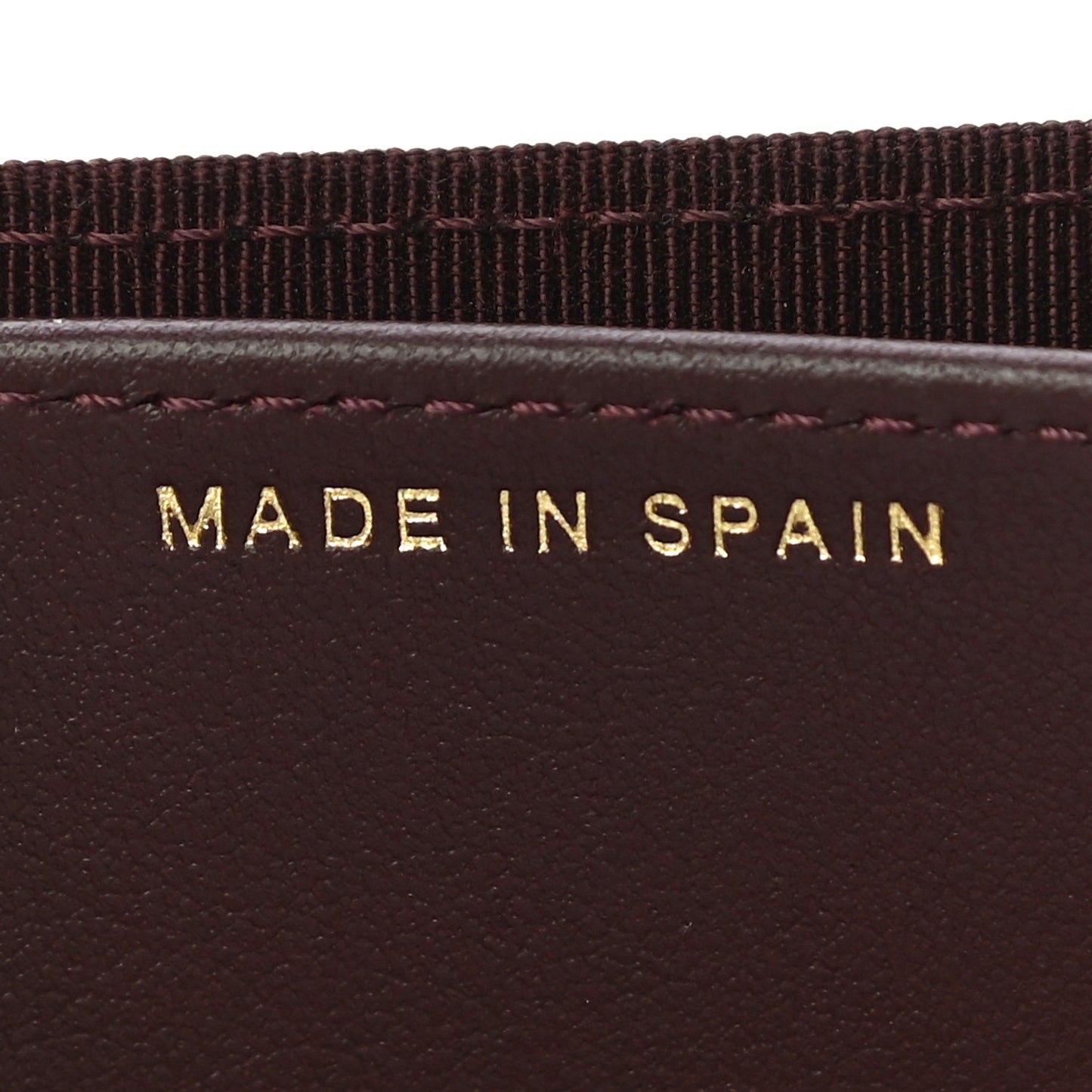 Aged Calfskin Quilted Reissue Flap Card Holder Wallet Black