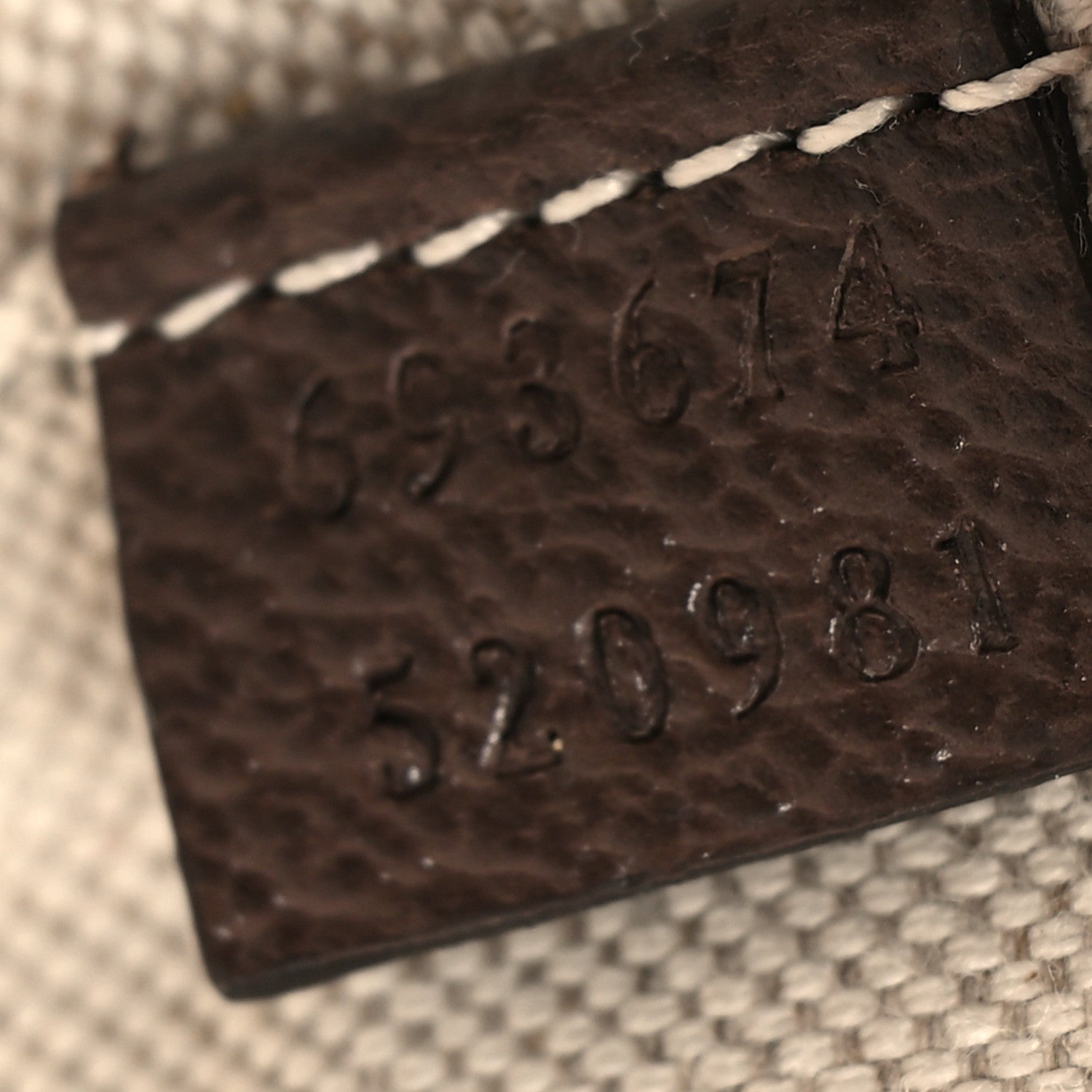 Gucci GG Supreme Monogram Textured Dollar Calfskin Web Large Savoy Trolley Suitcase Beige Ebony 6 of 12