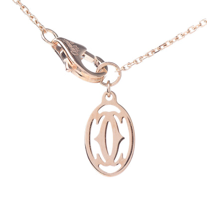 Cartier 18K Pink Gold Diamond Symbols Cross Pendant Necklace 6 of 7
