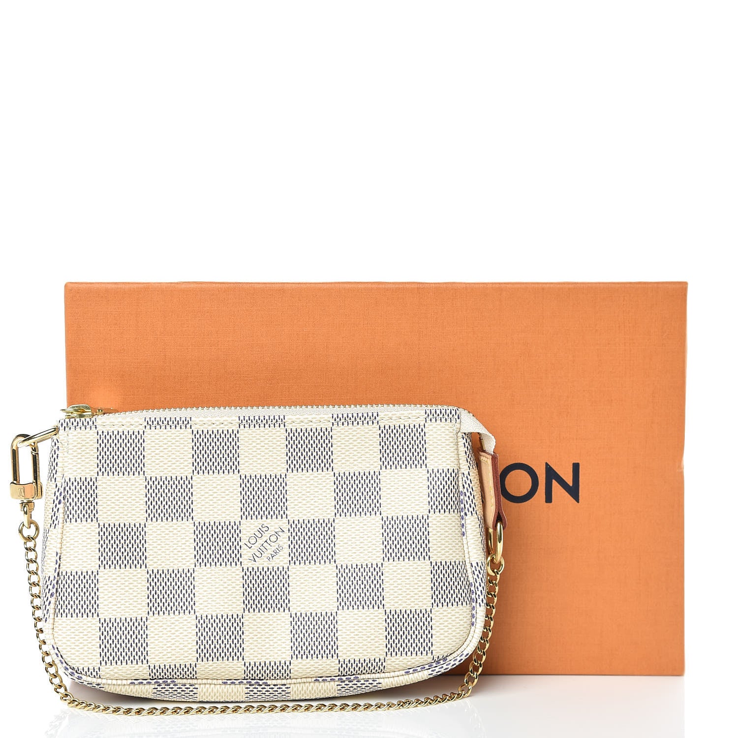 Louis Vuitton Damier Azur Mini Pochette Accessories 10 of 10