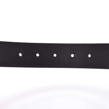 Louis Vuitton Calfskin Damier Embossed Inventeur Reversible Belt 100 40 6 of 6