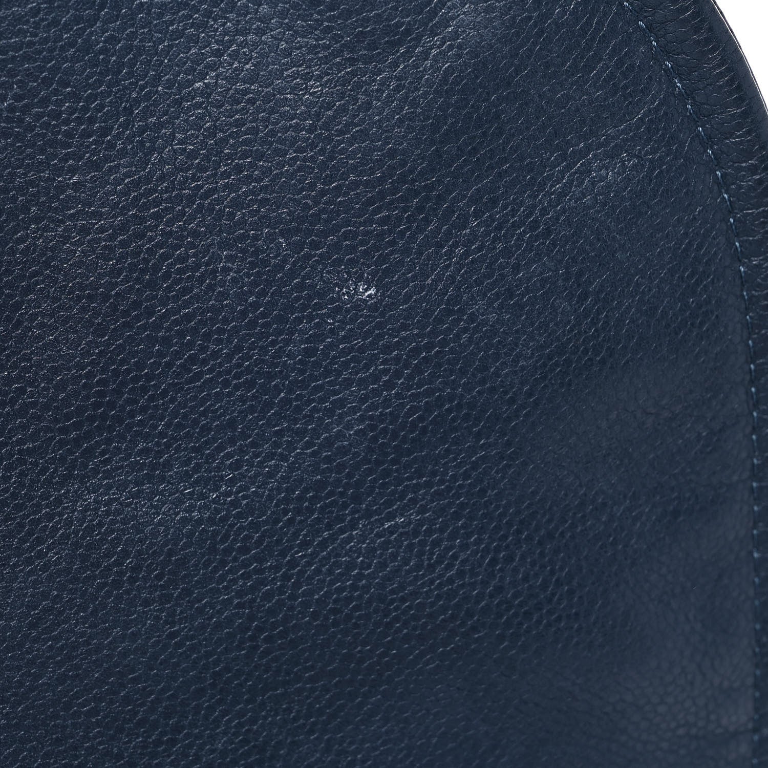 Chanel Caviar Half Moon Large Flap Navy 11 of 11