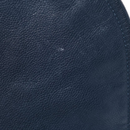 Chanel Caviar Half Moon Large Flap Navy 11 of 11