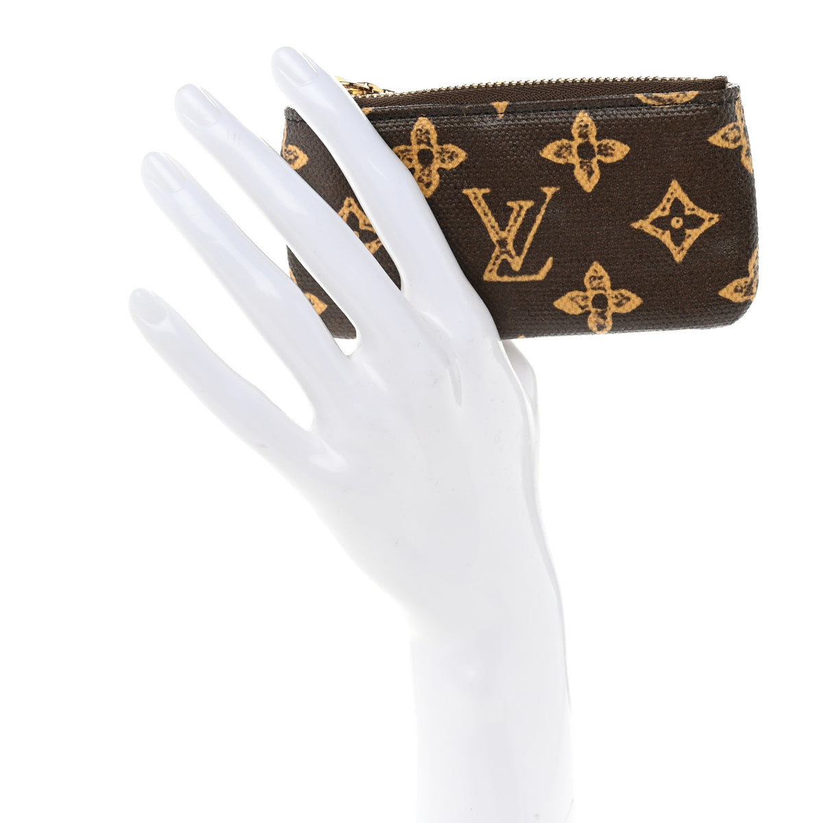 Louis Vuitton Monogram Origine Key Pouch  Dark Chocolate 2 of 8