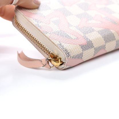 Louis Vuitton Damier Azur Tahitienne Clemence Wallet 8 of 15