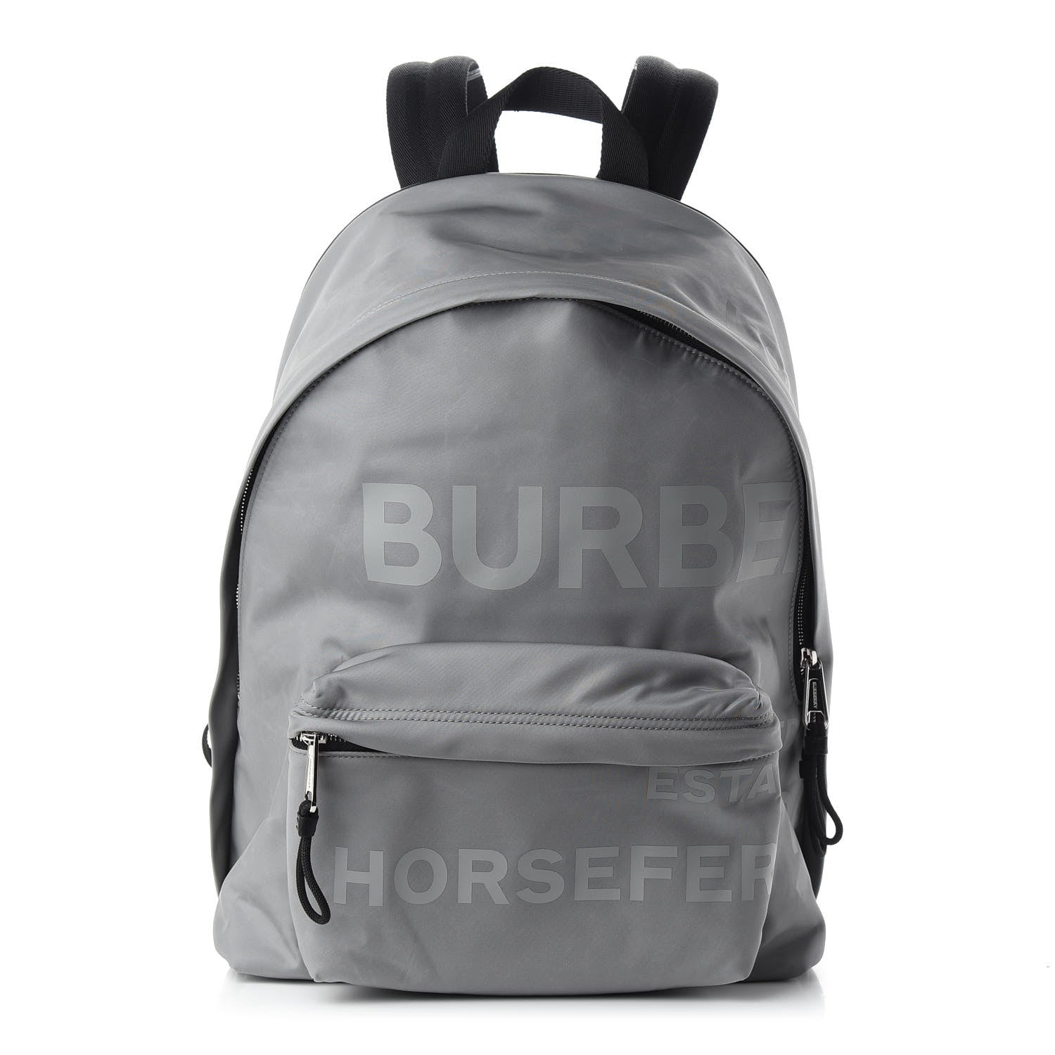 Burberry Nylon Horseferry Print Jett Backpack Cloud Grey 1 of 9