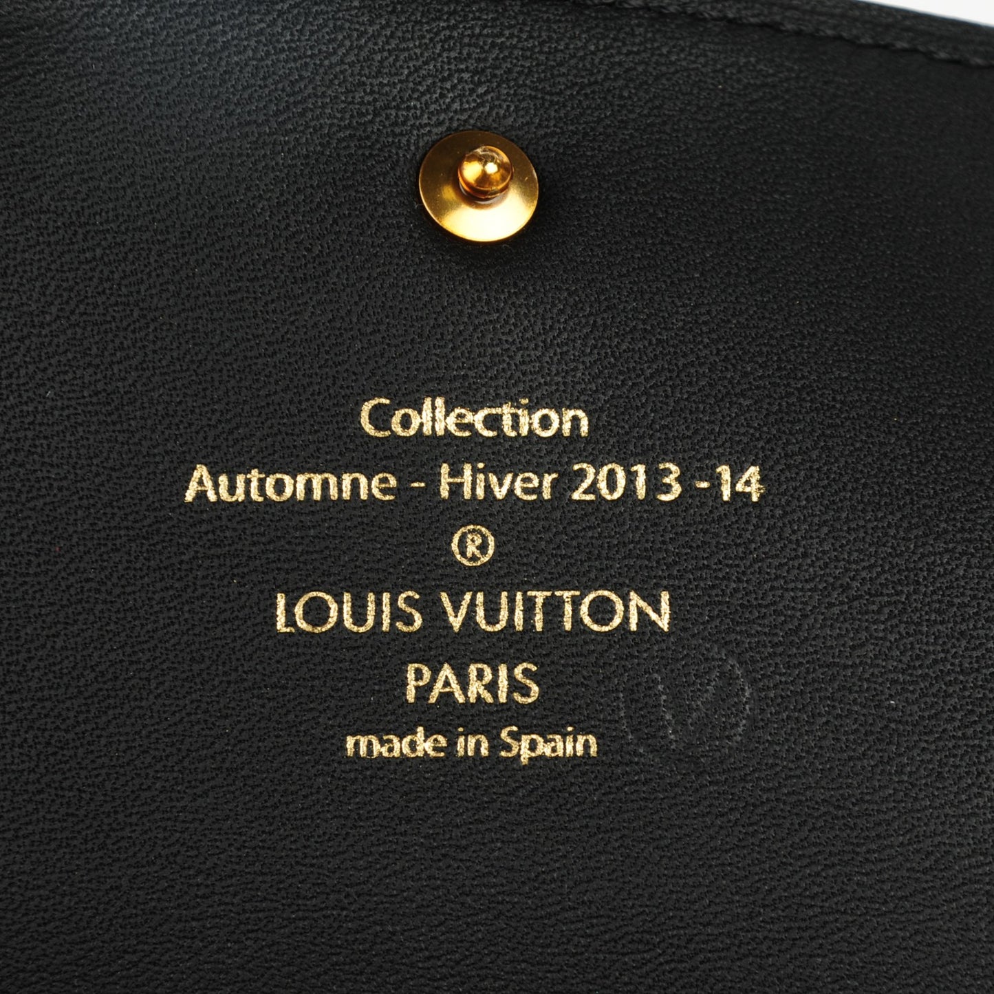 Cuir Boudoir Sarah Chain Wallet Gray