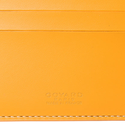 Goyard Goyardine Bi-Fold Victoire PM Wallet Yellow 6 of 6