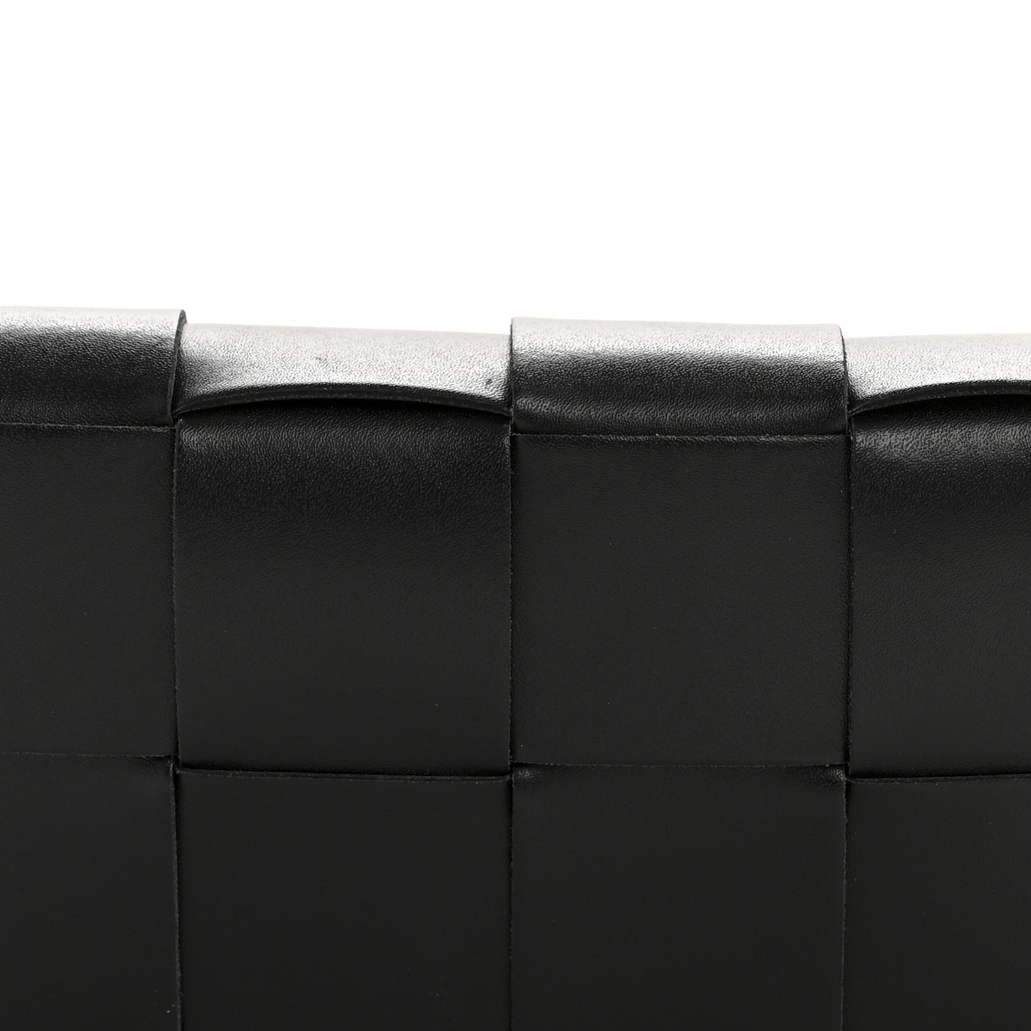 Nappa Maxi Intreccio The Belt Cassette Bag Black