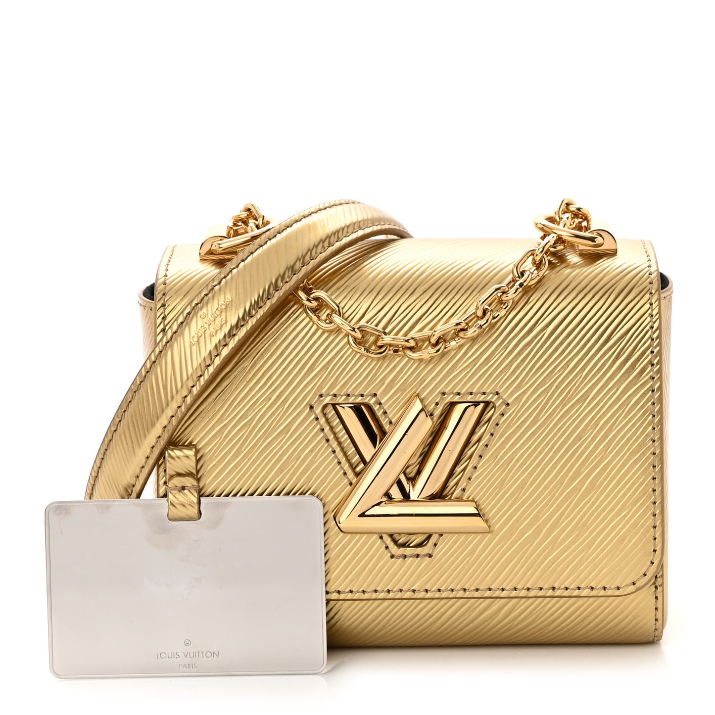 Epi Twist Shoulder Bag Mini Gold