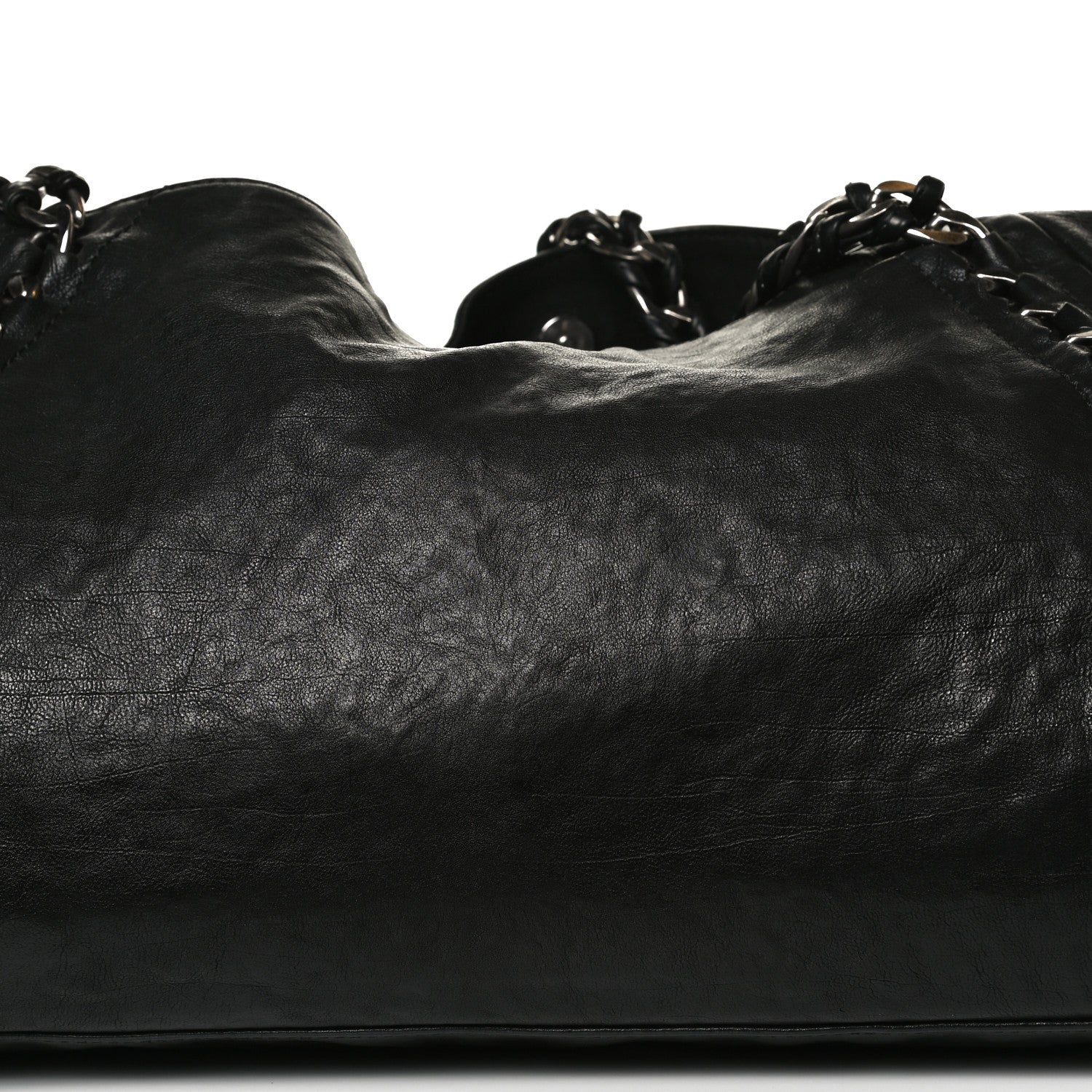 Chanel Calfskin East West Modern Chain Tote Black 22 of 26