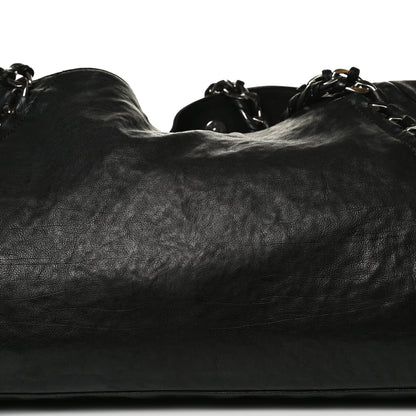 Chanel Calfskin East West Modern Chain Tote Black 22 of 26