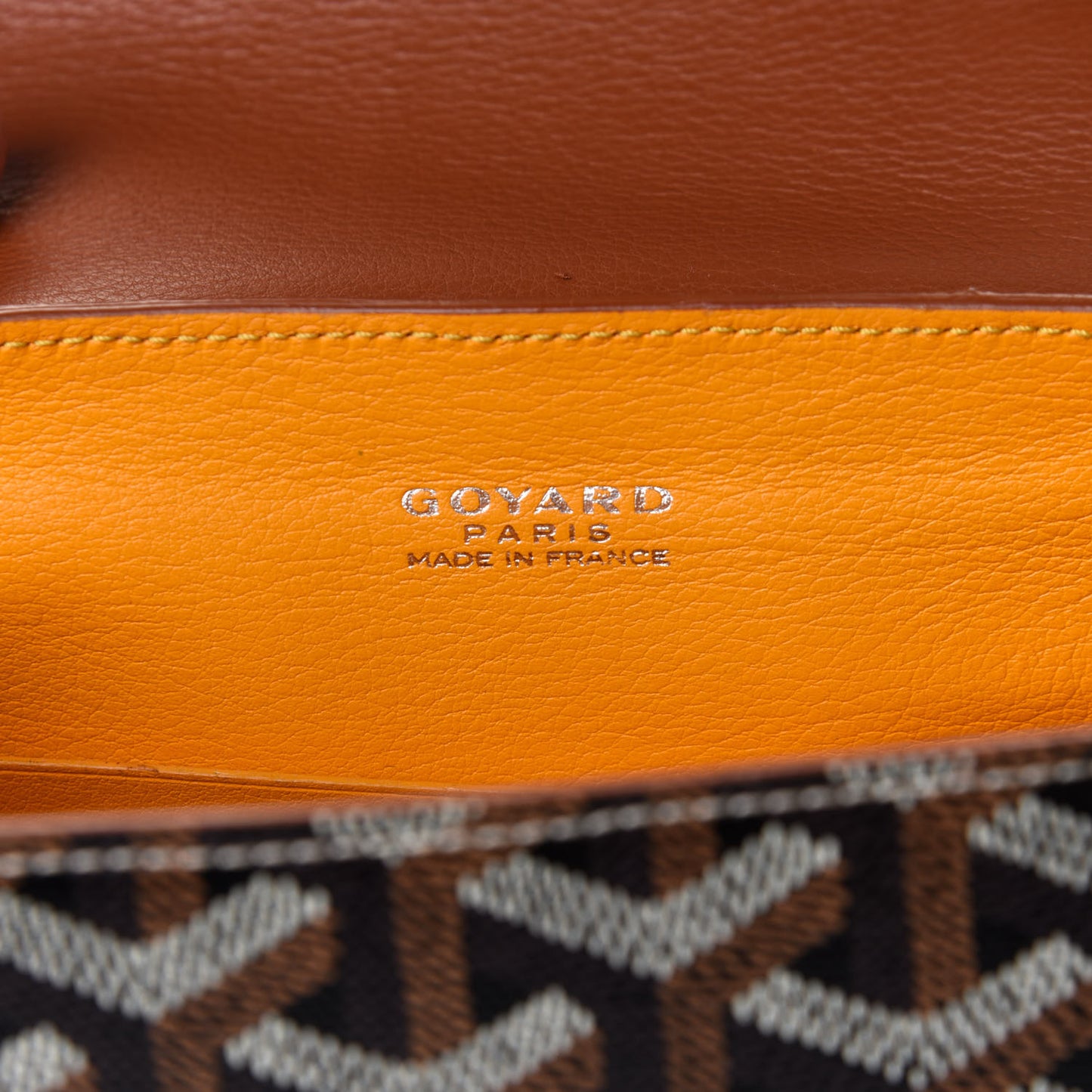 Goyardine Mini Saigon Black Gold