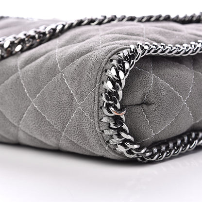 Stella McCartney Shaggy Deer Quilted Small Falabella Tote Grey 11 of 12