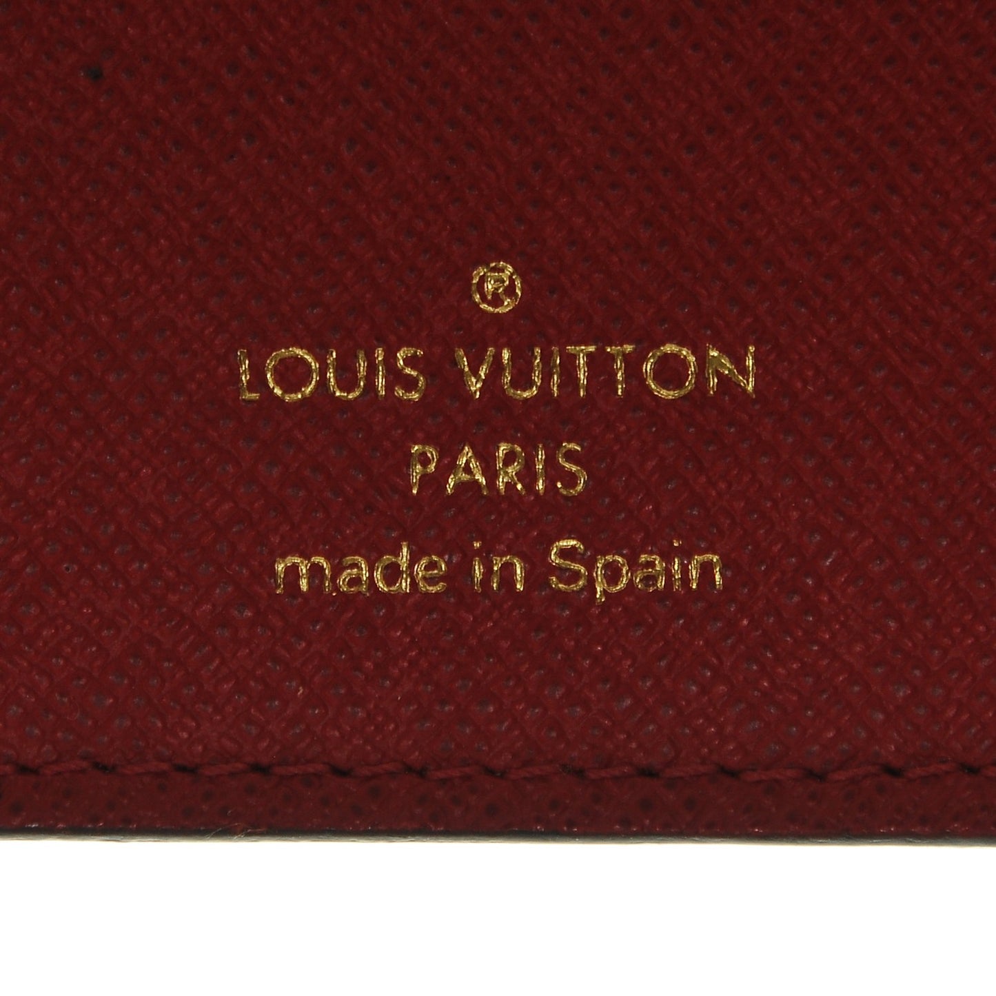 Monogram Insolite Wallet Red