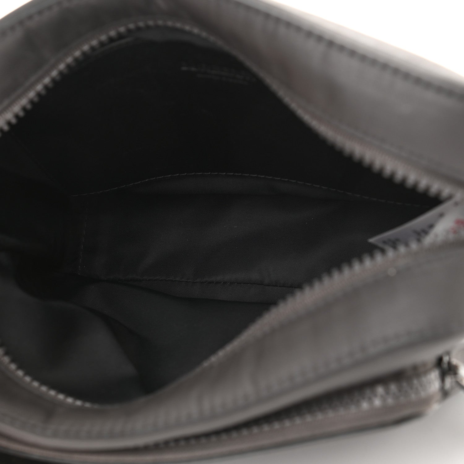 Burberry Cotton Canvas Horseferry Print Crossbody Bag Black 5 of 12