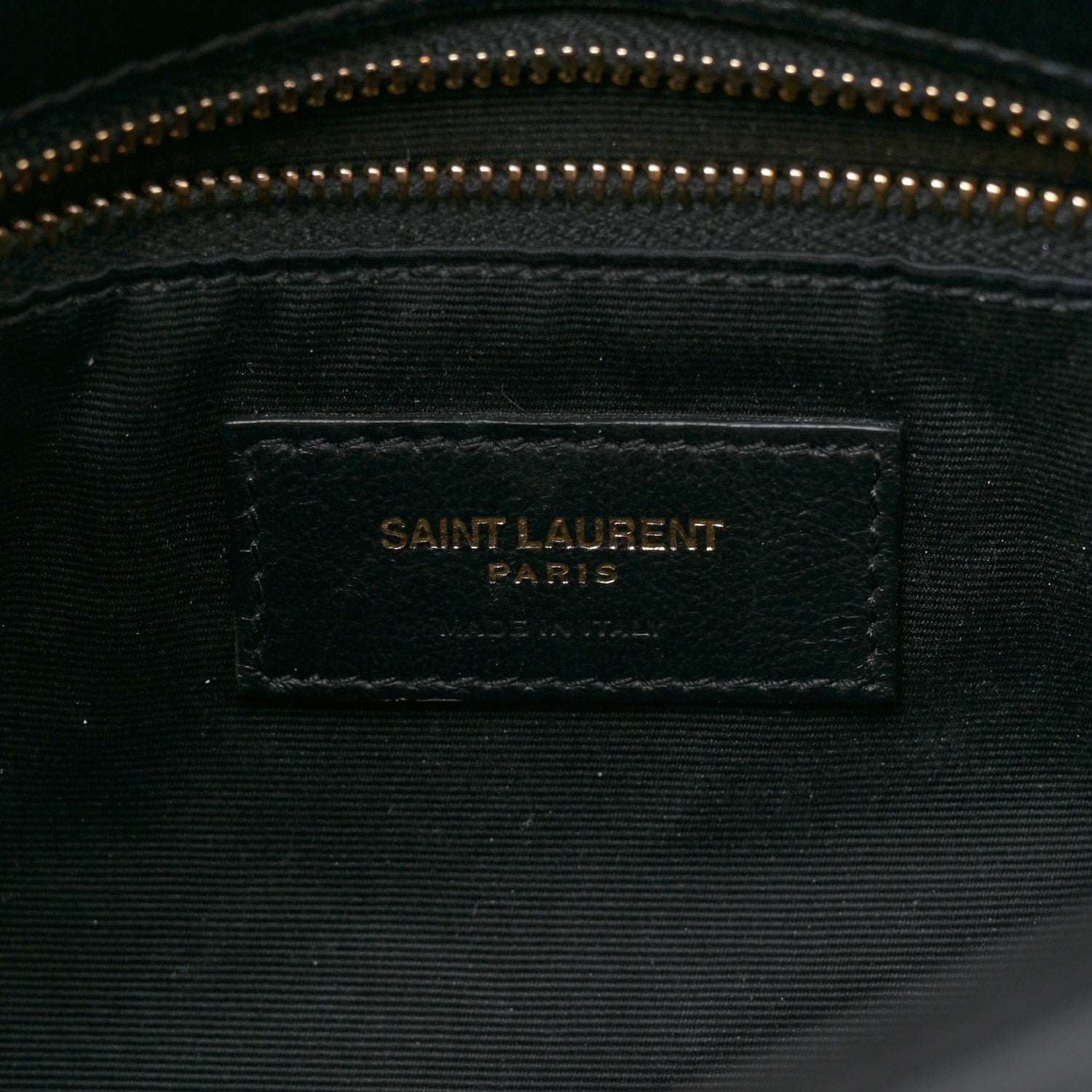 Saint Laurent Lambskin Quilted Small Loulou Puffer Monogram Chain Satchel Black 6 of 11
